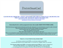 Tablet Screenshot of doctorssmartcard.com
